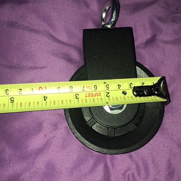 NEW Black Steel Pulley rope pull magnet fishing lifting stuff - Picture 7 of 8
